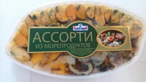 Ассорти деликатесное кукумария, мидия. 200 гр