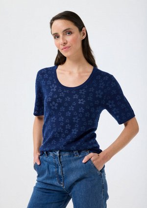 Кофта к 54%POLYESTER 27%ACRYLIC 10%NYLON