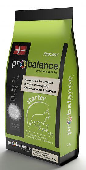 ProBalance Starter Корм сухой для щенков до 3-х мес. и собак в период беременности и лактации, 2 кг