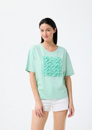 Кофта к 30%NYLON 65%VISCOSE 5%ELASTANE