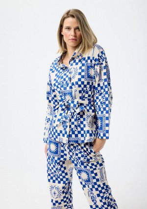 Рубашка 55%LINEN 45%COTTON
