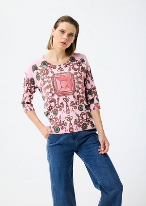 Кофта 3/4 74%VISCOSE 26%NYLON