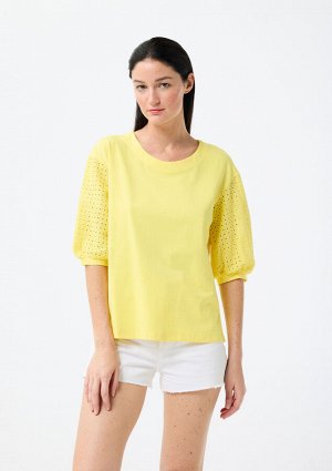 Кофта 3/4 95%COTTON 5%ELASTANE