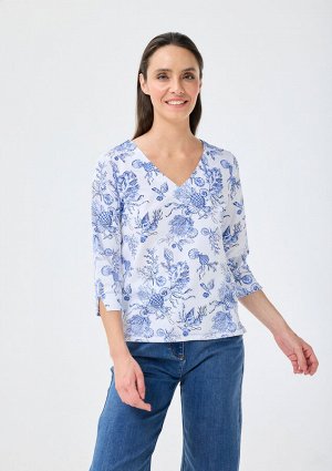 Кофта 3/4 95%COTTON 5%ELASTANE