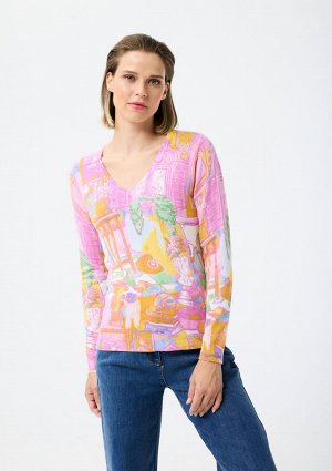 Кофта д 80%VISCOSE 20%NYLON