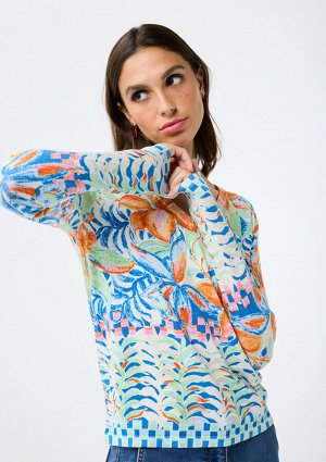 Кофта д 80%VISCOSE 20%NYLON