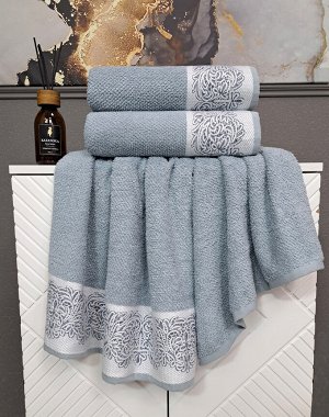 К-т полотенец Dolce (деним) 70х140см(1),50х90см(1), шт