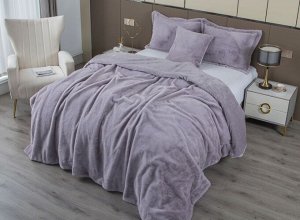 Покрывало декоративное Rabbit (лаванда пепел) 160х220 , шт