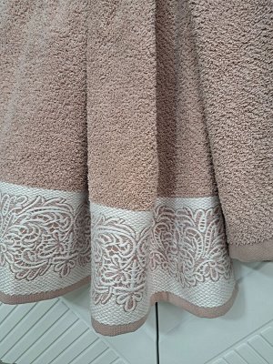 К-т полотенец Dolce (роза платина) 70х140см(1),50х90см(1), шт