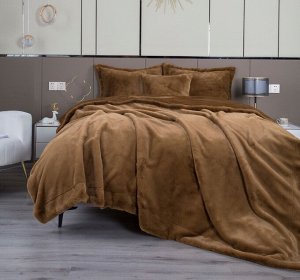 Покрывало декоративное Rabbit (охра) 220х240, шт