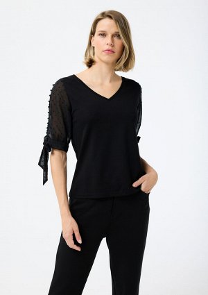 Кофта к 30%NYLON 65%VISCOSE 5%ELASTANE
