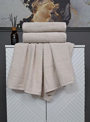 К-т полотенец Gabriel (крем) 70х140см(1),50х90см(1), шт