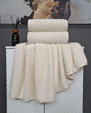 К-т полотенец Teddy (айвори) 70х140см(1),50х90см(1), шт