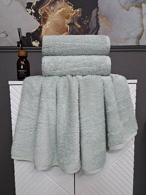 К-т полотенец Teddy (мави) 70х140см(1),50х90см(1), шт