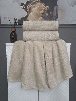 К-т полотенец Teddy (миндаль) 70х140см(1),50х90см(1), шт