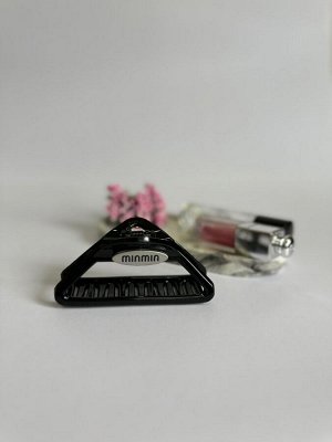Пластиковый черный крабик заколка для волос 10*5 см