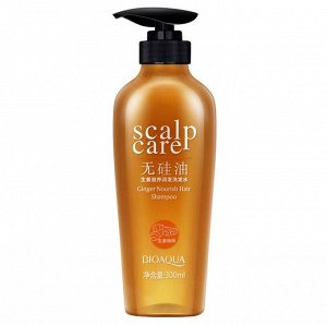 BIOAQUA Scalp care Питательный шампунь для волос с имбирем (без силикона)