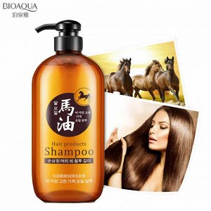 BIOAQUA Питательный шампунь для волос с лошадиным маслом