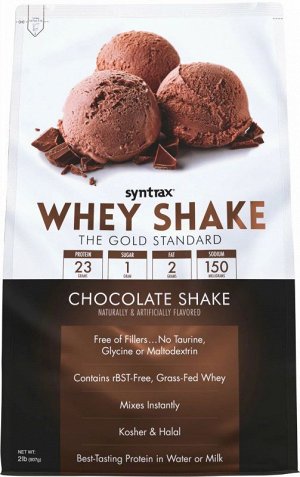Протеин SYNTRAX Whey Shake - 0,9 кг