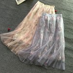 Юбка женская цвет: серый