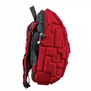 Рюкзак MADPAX "Blok Half", универсальный, молодежный, красны