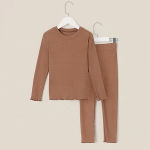 Пижама детская SL HOME 28 (), цвет кофейный