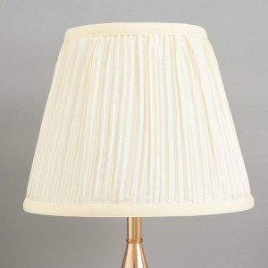 Лампа настольная «Жаннет» 1x40 Вт Е27+LED подсветка золото 24x24x41.5 см