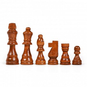 Настольная игра 3 в 1 «Король»: нарды, шахматы, шашки, 39x39 см