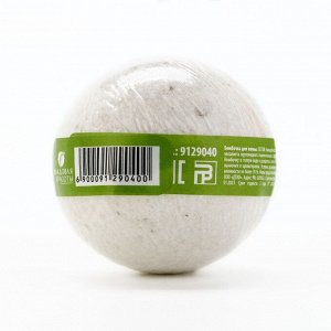 Бомбочка для ванны с листьями эвкалипта, 120 г, Кладовая красоты