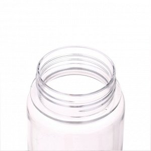 Бутылка для воды My bottle, 500 мл, 19.5x6 см, чехол в комплекте, бордовая
