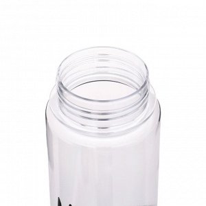 Бутылка для воды My bottle, 500 мл, 19.5x6 см, чехол в комплекте, черная