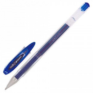 Ручка гелевая UNI-BALL (Япония) SIGNO, корпус прозрачный, 0,