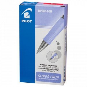 Ручка шариковая масляная PILOT автомат, BPGP-10R-F "Super Gr