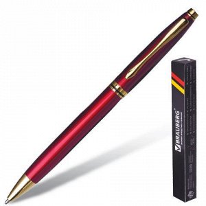 Ручка шариковая BRAUBERG бизнес-класса De luxe Red, корпус б
