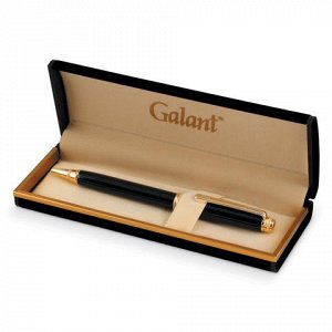 Ручка шариковая GALANT Black, подарочная, корпус черный, зол