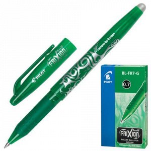 Ручка Пиши-стирай гелевая PILOT Frixion, корпус зеленый, узе