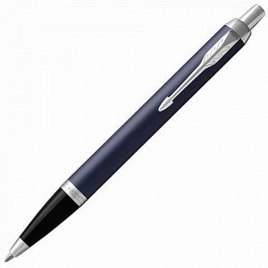 Ручка шариковая PARKER IM Core Matte Blue CT, темно-синий ма