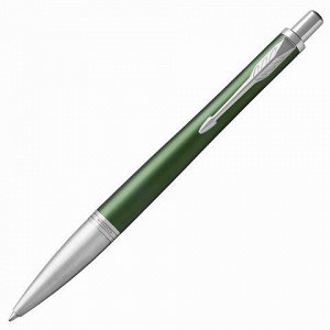 Ручка шариковая PARKER Urban Premium Green CT, зеленый аноди