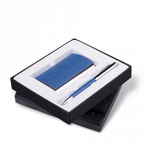 Набор GALANT "Prestige Collection": ручка, визитница, синий