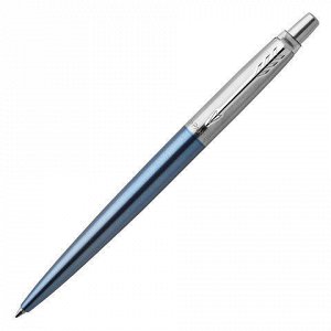 Ручка подарочная гелевая PARKER Jotter Waterloo Blue CT, гол