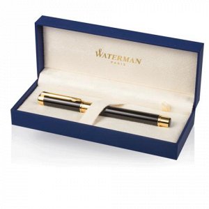 Ручка роллер WATERMAN Perspective Black GT, корпус латунь, п