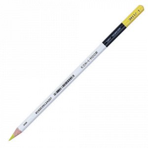 Текстмаркер-карандаш сухой KOH-I-NOOR, лимонный, картонная коробка, 3411001008KS