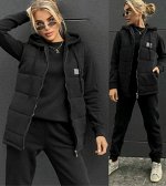Костюм женский  спортивный  Тройка на флисе