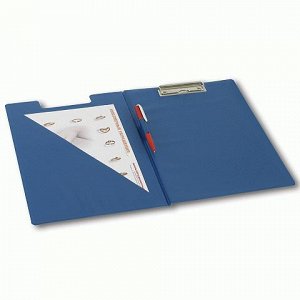 Папка-планшет BRAUBERG с верхним прижимом и крышкой А4 карт/