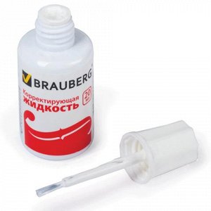 Корректирующая жидкость BRAUBERG "Classic" быстросохнущая, 2