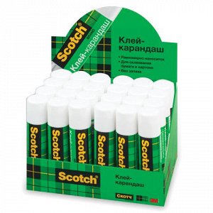 Клей-карандаш SCOTCH 21г, 6021D24, FS910052562/XF004503918,