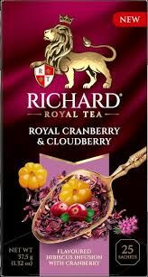 Ричард Royal Cranberry & Cloudberry 25 пак. *12