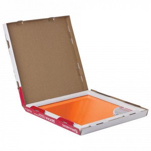 Доска магнитно-маркерная стеклянная, оранжевая, 45х45см, 3 м