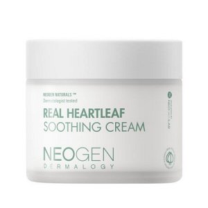 Крем против прыщей и воспалений с хауттюйней NEOGEN DERMALOGY Real Heartleaf Soothing Cream, 80 г