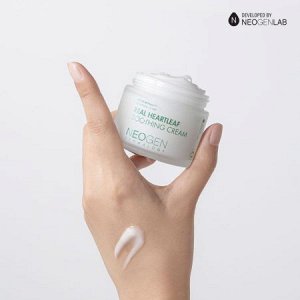 Крем против прыщей и воспалений с хауттюйней NEOGEN DERMALOGY Real Heartleaf Soothing Cream, 80 г